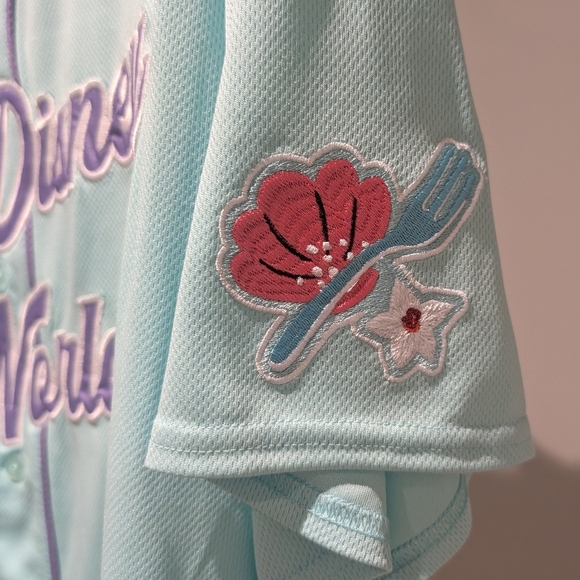 NWT Ariel Baseball Jersey Shirt 2025 Walt Disney World WDW Little Mermaid XL - Picture 7 of 12